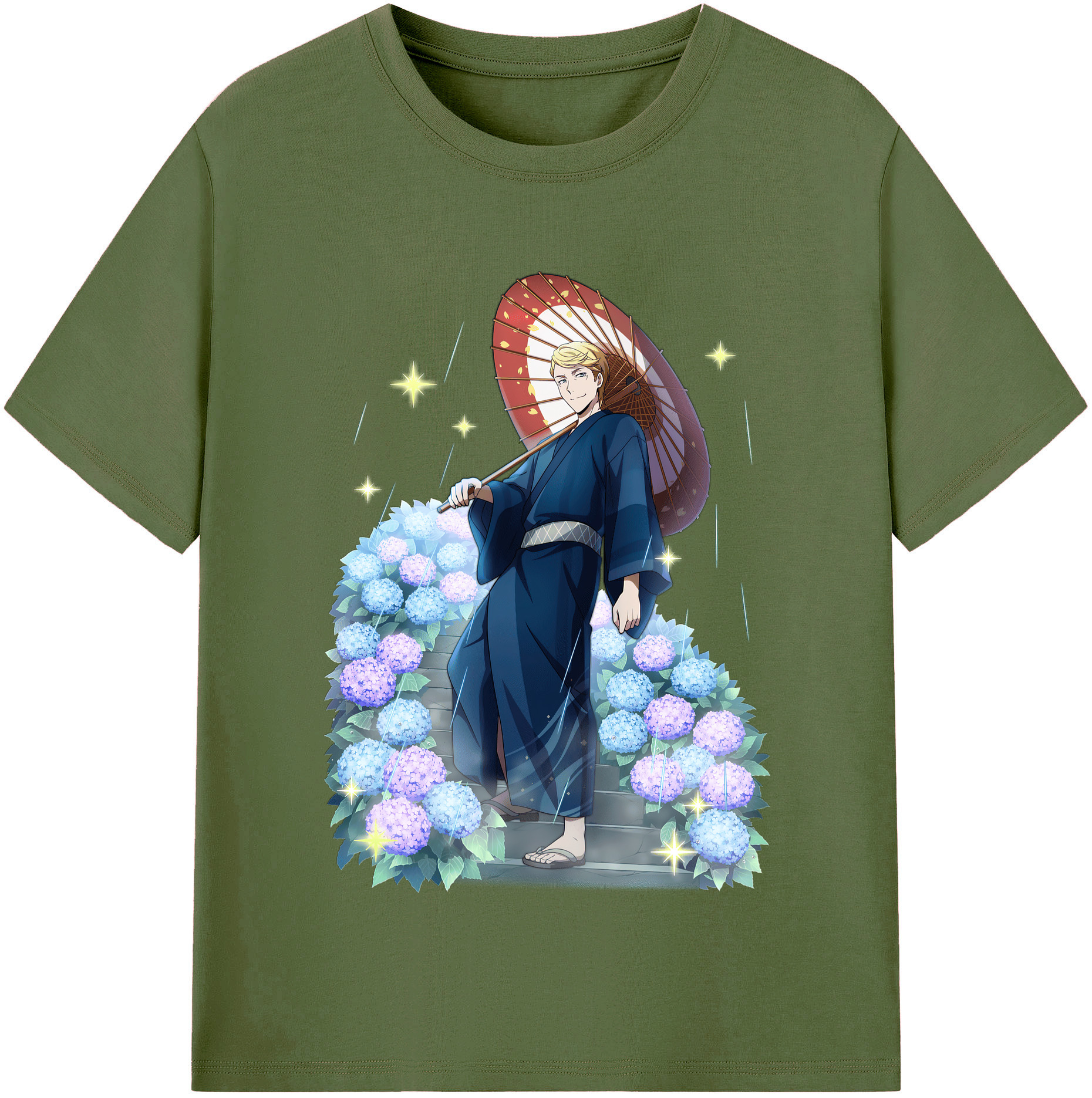 （画像用） 文豪ストレイドッグス Bungo Stray Dogs 綿100％半袖Tシャツ（フロントプリント）